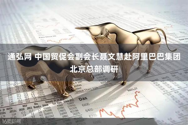 通弘网 中国贸促会副会长聂文慧赴阿里巴巴集团北京总部调研